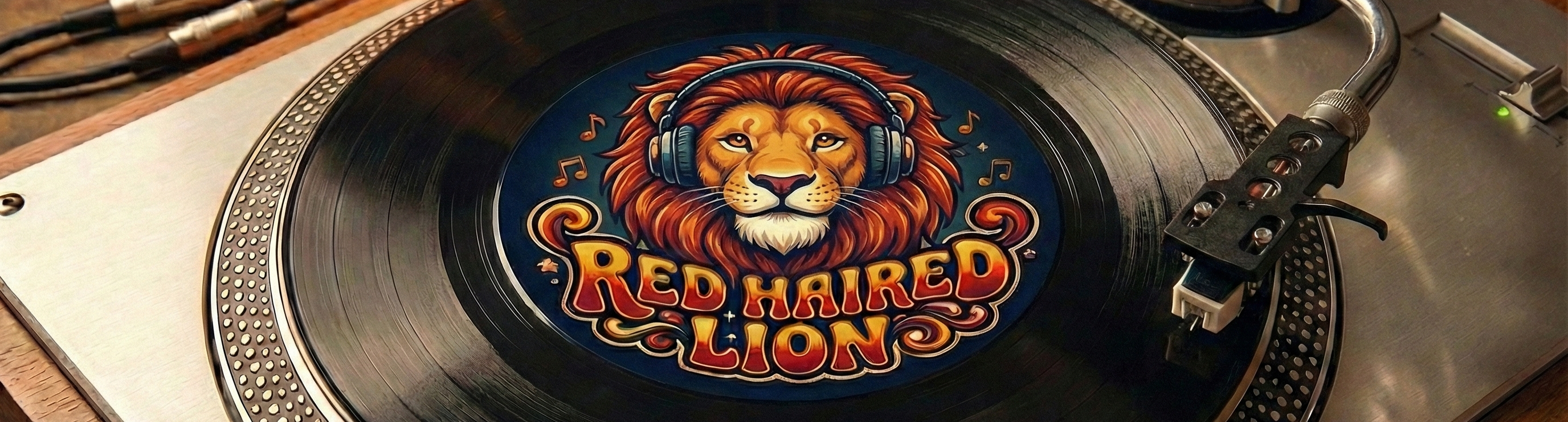 red haired lion Logo